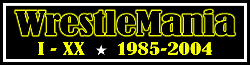 WrestleMania 1-20